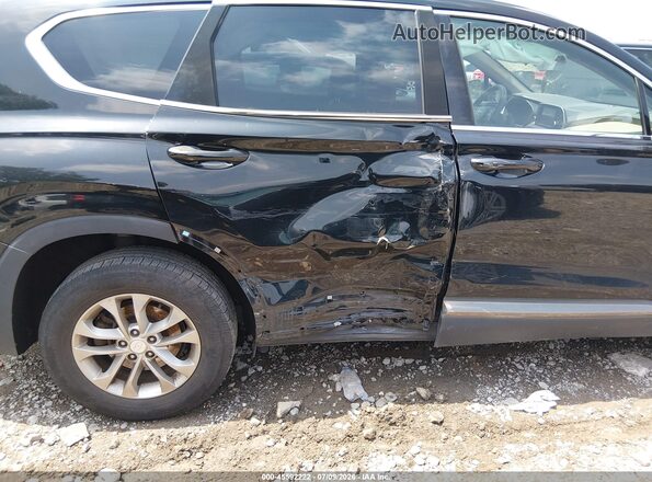 5NMS33AD8KH128282 2019 HYUNDAI SANTA FE Black Widok z przodu
