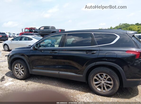 5NMS33AD8KH128282 2019 HYUNDAI SANTA FE Black Widok wnętrza 360 stopni