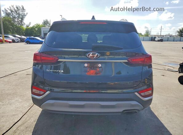 5NMS33AD8LH228920 2020 HYUNDAI SANTA Black Հետևի տեսք