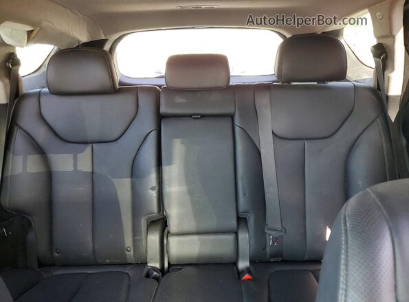 5NMS33AD8LH228920 2020 HYUNDAI SANTA Black Հետևի նստատեղերի տեսք