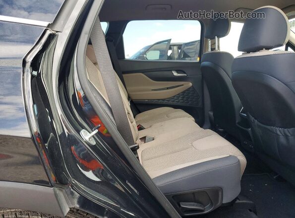 5NMS33AD8LH228982 2020 HYUNDAI SANTA Black Հետևի նստատեղերի տեսք