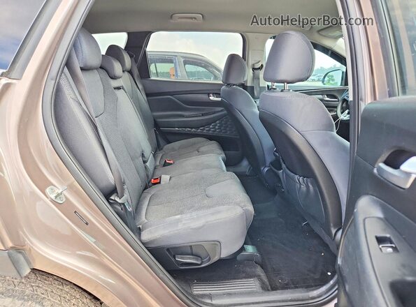 5NMS33AD8LH232871 2020 HYUNDAI SANTA Brown Vista interior trasera