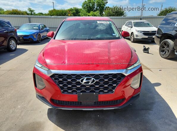 5NMS33AD8LH240131 2020 HYUNDAI SANTA Red Դիմացի տեսք