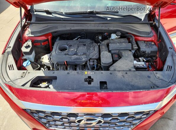 5NMS33AD8LH240131 2020 HYUNDAI SANTA Red Շարժիչի բաժամունքի տեսք