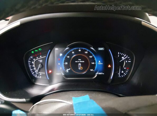 5NMS33AD9KH071834 2019 HYUNDAI SANTA FE White Vista de los asientos traseros