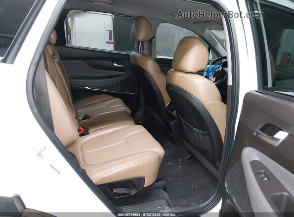 5NMS33AD9KH071834 2019 HYUNDAI SANTA FE White Vista de la etiqueta del VIN