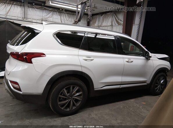 5NMS33AD9KH071834 2019 HYUNDAI SANTA FE White Vista interior de 360 grados