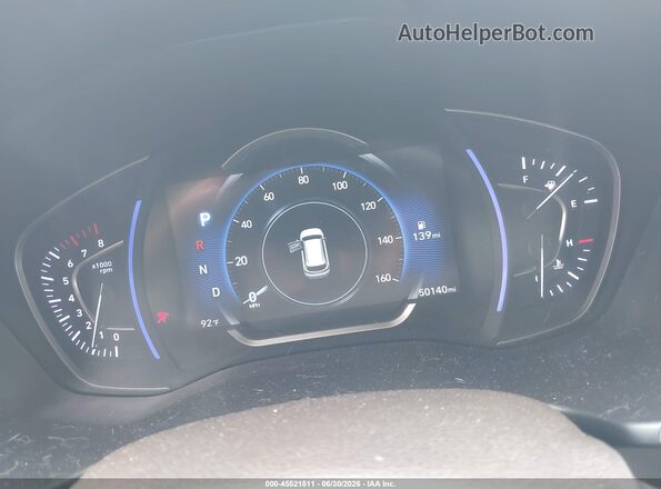 5NMS33AD9KH128503 2019 HYUNDAI SANTA FE Gray Вид задніх сидінь