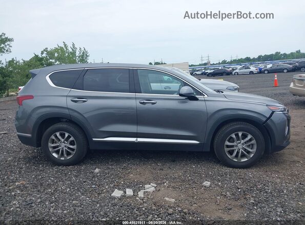 5NMS33AD9KH128503 2019 HYUNDAI SANTA FE Gray Вид задньої частини салону
