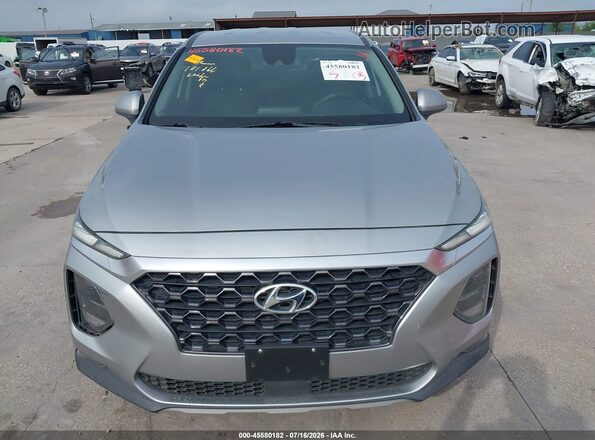 5NMS33AD9LH231521 2020 HYUNDAI SANTA FE Silver Widok zestawu wskaźników