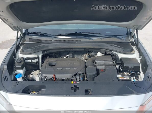 5NMS33AD9LH231521 2020 HYUNDAI SANTA FE Silver Widok z tyłu