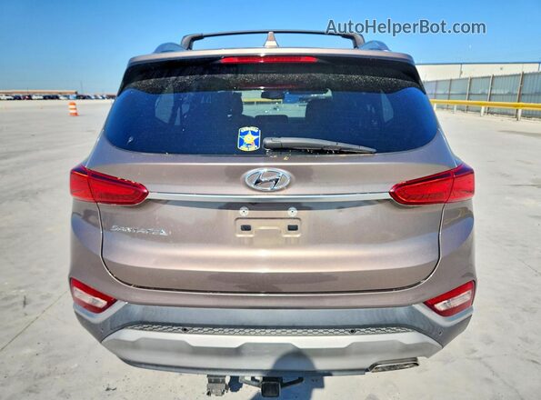 5NMS33AD9LH258847 2020 HYUNDAI SANTA Tan Հետևի տեսք