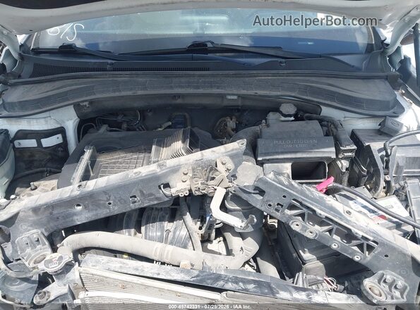 5NMS33ADXKH016955 2019 HYUNDAI SANTA FE White Հետևի տեսք