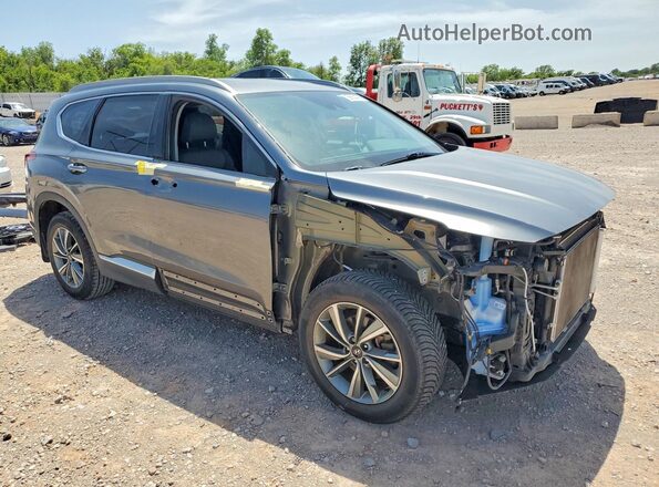 5NMS33ADXKH054816 2019 HYUNDAI SANTA Gray წინა მარჯვენა