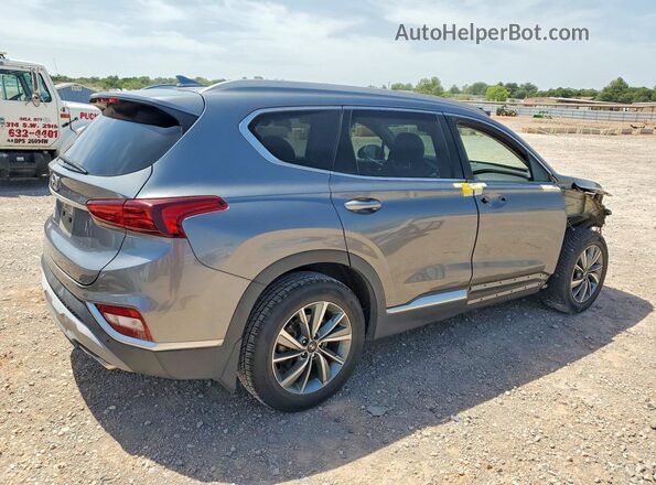 5NMS33ADXKH054816 2019 HYUNDAI SANTA Gray უკანა მარჯვენა