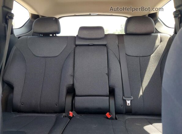 5NMS33ADXKH054816 2019 HYUNDAI SANTA Gray უკანა სავარძლების ხედი