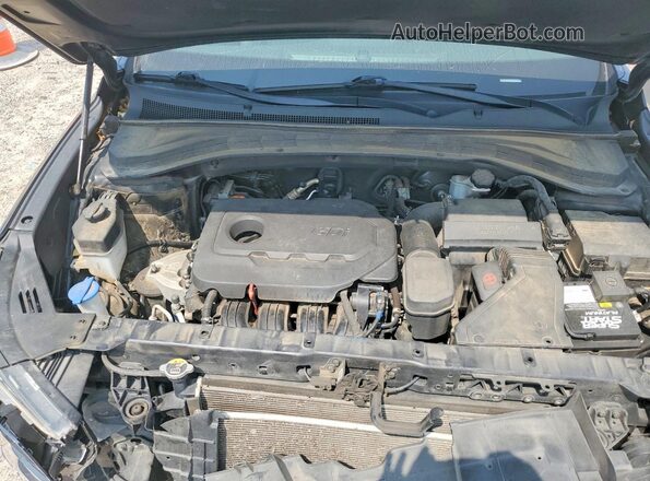 5NMS33ADXKH078601 2019 HYUNDAI SANTA Charcoal Vista del compartimento del motor