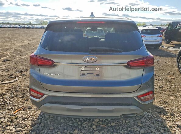 5NMS33ADXLH163990 2020 HYUNDAI SANTA Серый Вид сзади