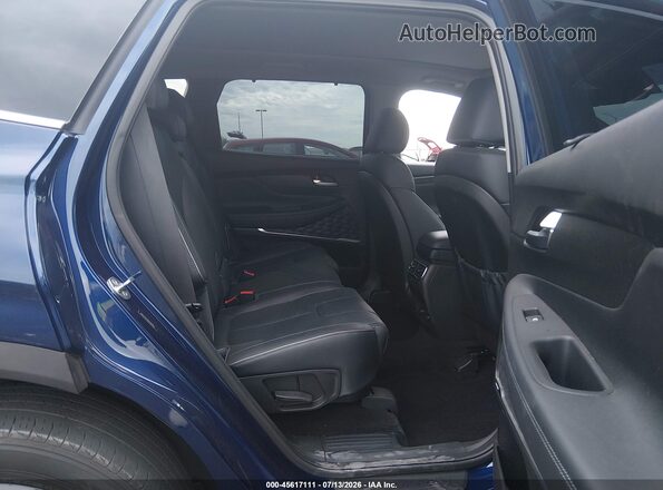 5NMS34AJ0NH406866 2022 HYUNDAI SANTA FE Синий Вид наклейки с VIN-кодом