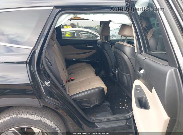 5NMS34AJ0NH438152 2022 HYUNDAI SANTA FE Black Vista de la etiqueta del VIN