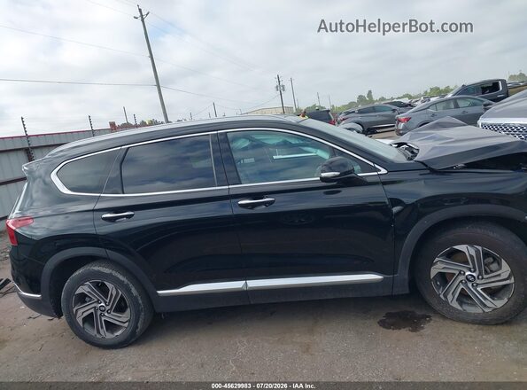5NMS34AJ0NH438152 2022 HYUNDAI SANTA FE Black Vista interior de 360 grados