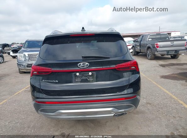 5NMS34AJ0NH438152 2022 HYUNDAI SANTA FE Black 