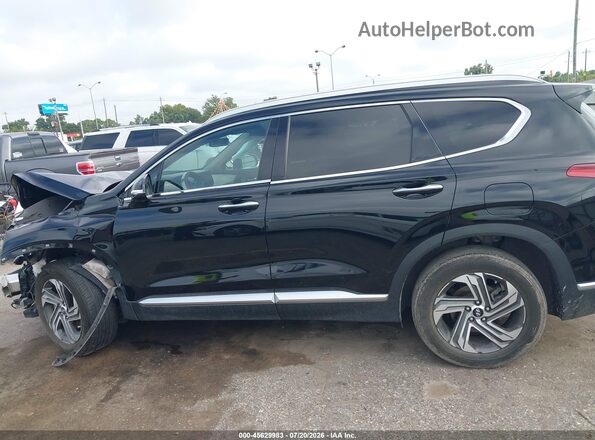 5NMS34AJ0NH438152 2022 HYUNDAI SANTA FE Black 