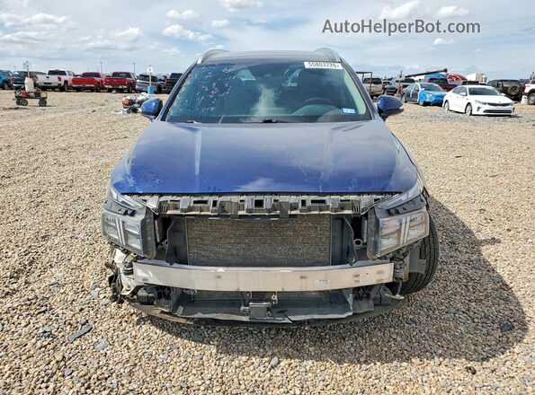 5NMS34AJ2MH311580 2021 HYUNDAI SANTA Синий Вид спереди