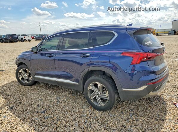 5NMS34AJ2MH311580 2021 HYUNDAI SANTA Синий Задняя левая четверть