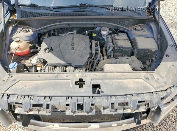 5NMS34AJ2MH311580 2021 HYUNDAI SANTA Синий Вид подкапотного пространства