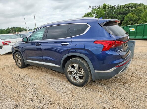 5NMS34AJ2MH333546 2021 HYUNDAI SANTA Blue Հետևի ձախ