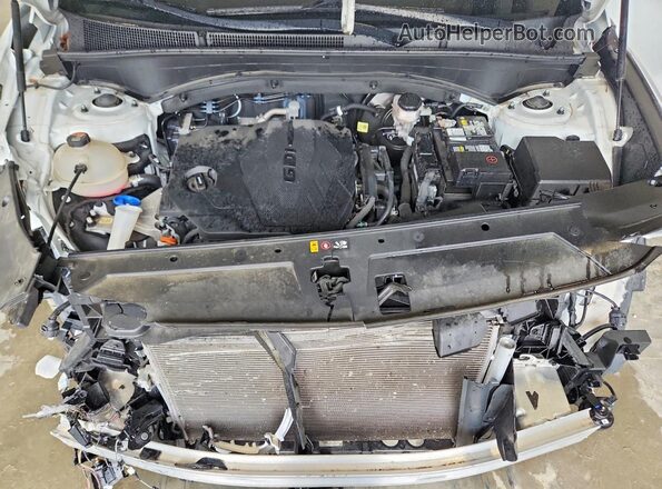 5NMS34AJ2MH341775 2021 HYUNDAI SANTA White ძრავის განყოფილების ხედი
