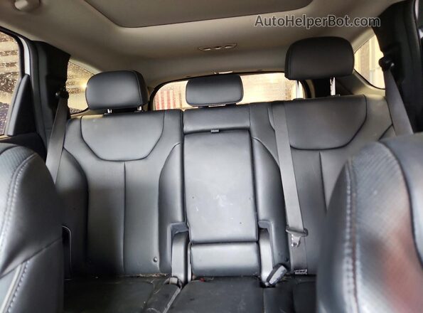 5NMS34AJ2MH341775 2021 HYUNDAI SANTA White უკანა სავარძლების ხედი