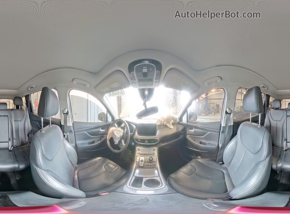 5NMS34AJ2MH341775 2021 HYUNDAI SANTA White სალონის 360-გრადუსიანი ხედი