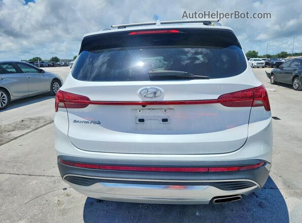 5NMS34AJ4MH334424 2021 HYUNDAI SANTA White Հետևի տեսք