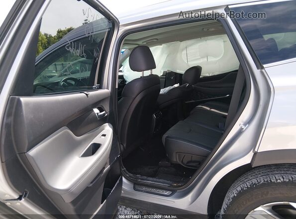 5NMS34AJ5MH334643 2021 HYUNDAI SANTA FE Silver Widok naklejki z numerem VIN
