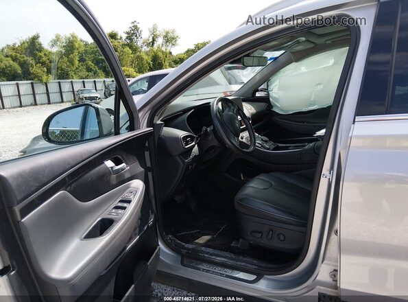 5NMS34AJ5MH334643 2021 HYUNDAI SANTA FE Silver Widok wnętrza z przodu
