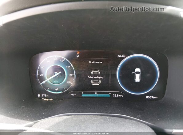 5NMS34AJ5MH334643 2021 HYUNDAI SANTA FE Silver Widok tylnych siedzeń