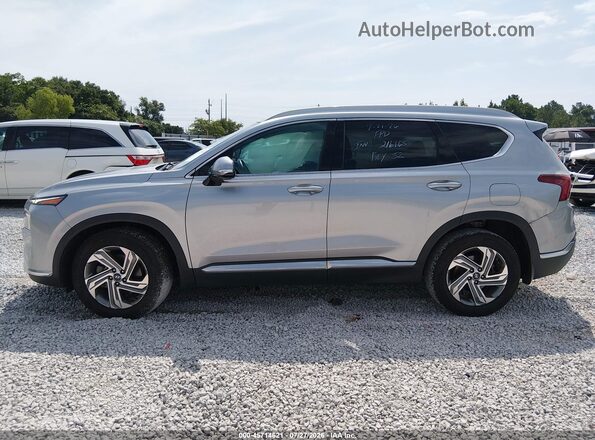 5NMS34AJ5MH334643 2021 HYUNDAI SANTA FE Silver Widok wnętrza 360 stopni
