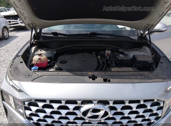 5NMS34AJ5MH334643 2021 HYUNDAI SANTA FE Silver Widok z tyłu
