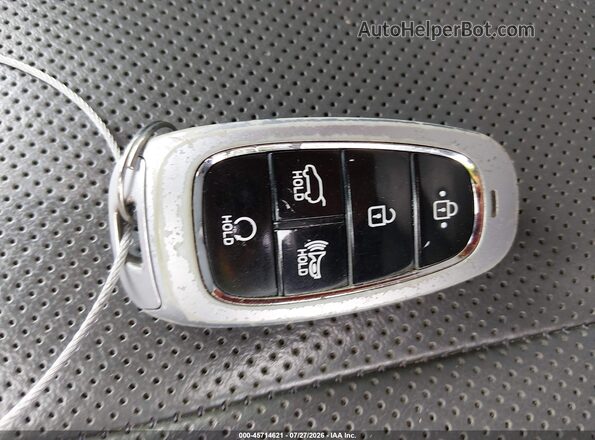 5NMS34AJ5MH334643 2021 HYUNDAI SANTA FE Silver Widok deski rozdzielczej