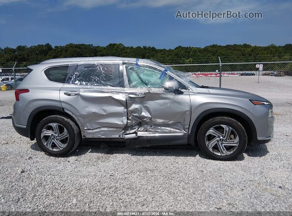5NMS34AJ5MH334643 2021 HYUNDAI SANTA FE Silver Widok wnętrza z tyłu