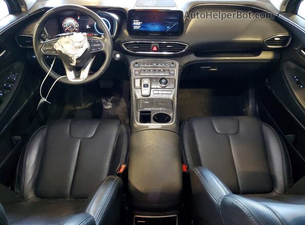 5NMS34AJ7PH516297 2023 HYUNDAI SANTA Blue Dashboard view