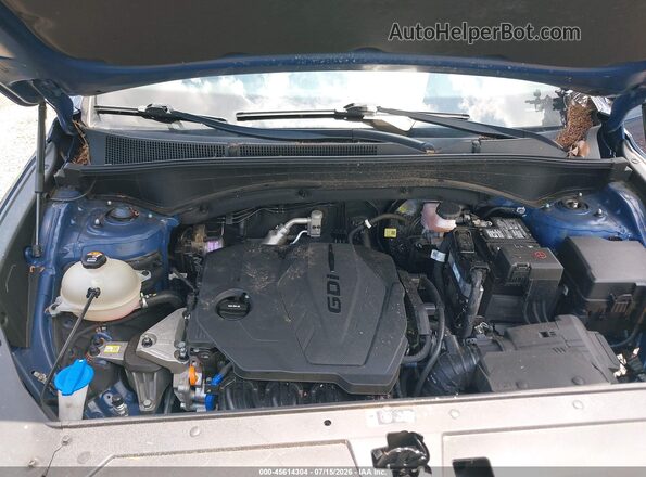5NMS34AJ8PH525493 2023 HYUNDAI SANTA FE Blue Հետևի տեսք