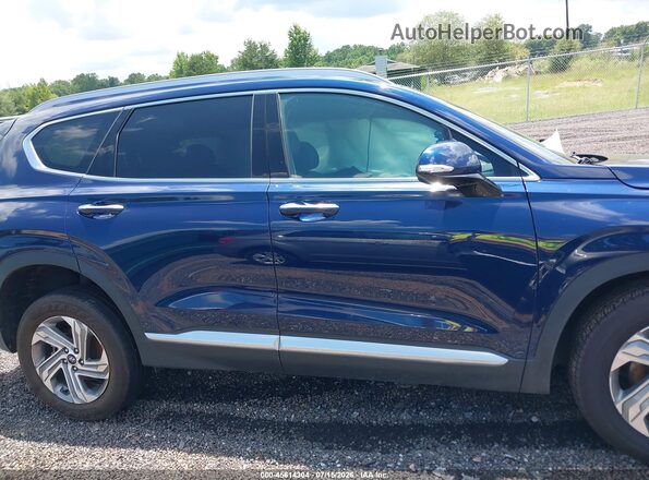 5NMS34AJ8PH525493 2023 HYUNDAI SANTA FE Blue Սարքավորումների վահանակի տեսք