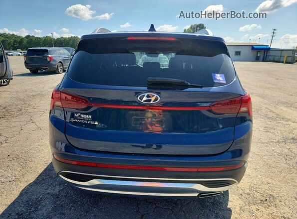5NMS34AJ8PH549664 2023 HYUNDAI SANTA Blue Vista trasera