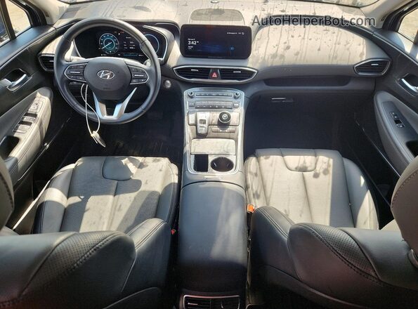 5NMS34AJ8PH549664 2023 HYUNDAI SANTA Blue Vista del salpicadero