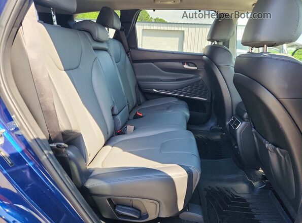 5NMS34AJ8PH549664 2023 HYUNDAI SANTA Blue Vista interior trasera