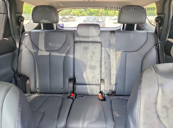 5NMS34AJ8PH549664 2023 HYUNDAI SANTA Blue Vista de los asientos traseros