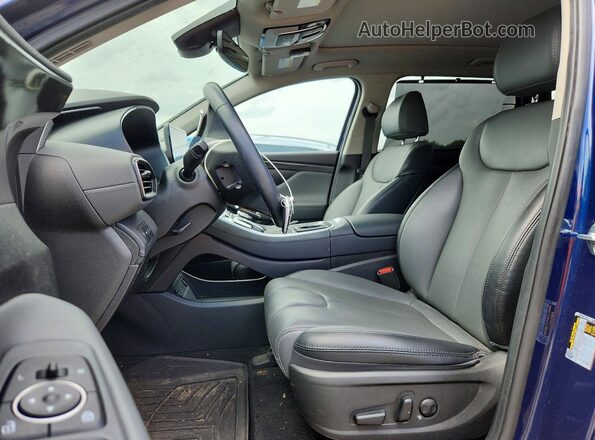 5NMS34AJ8PH549664 2023 HYUNDAI SANTA Blue Vista interior delantera